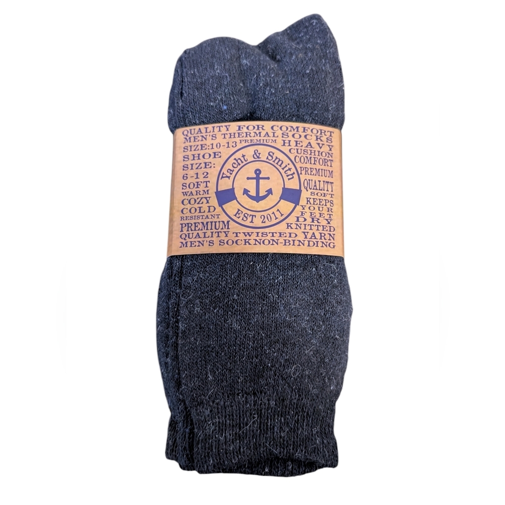 Yacht & Smith 3 Pack Men's Thermal Socks